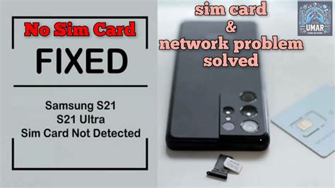 How to Fix Galaxy S21 Sim Card Not Detected .
